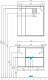 Акватон Мебель для ванной Бостон 75 белая глянцевая, дуб эврика – картинка-18